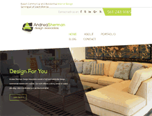 Tablet Screenshot of andreashermandesign.com